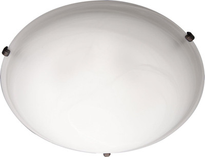 Malaga Collection 20'' Four-Light Ceiling Flush Mount in Oil-Rubbed Bronze