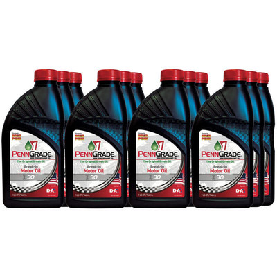 PennGrade 1 71206-12 High Performance Break-In Engine Oil, SAE 30, 1qt 12pk