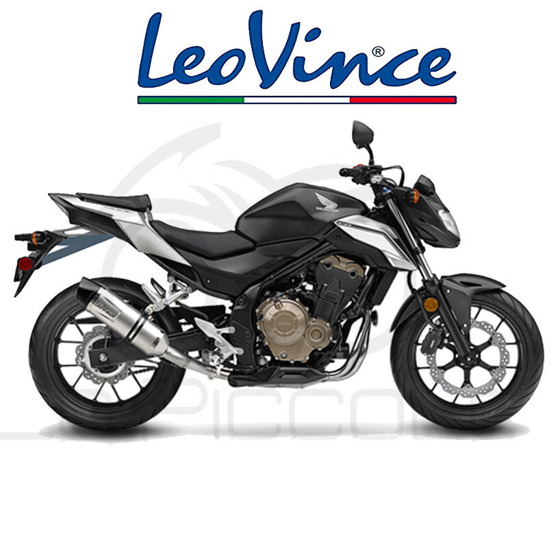 Leovince Lv One Evo Exhaust Terminal Honda Cb 500 F 2016 Inox