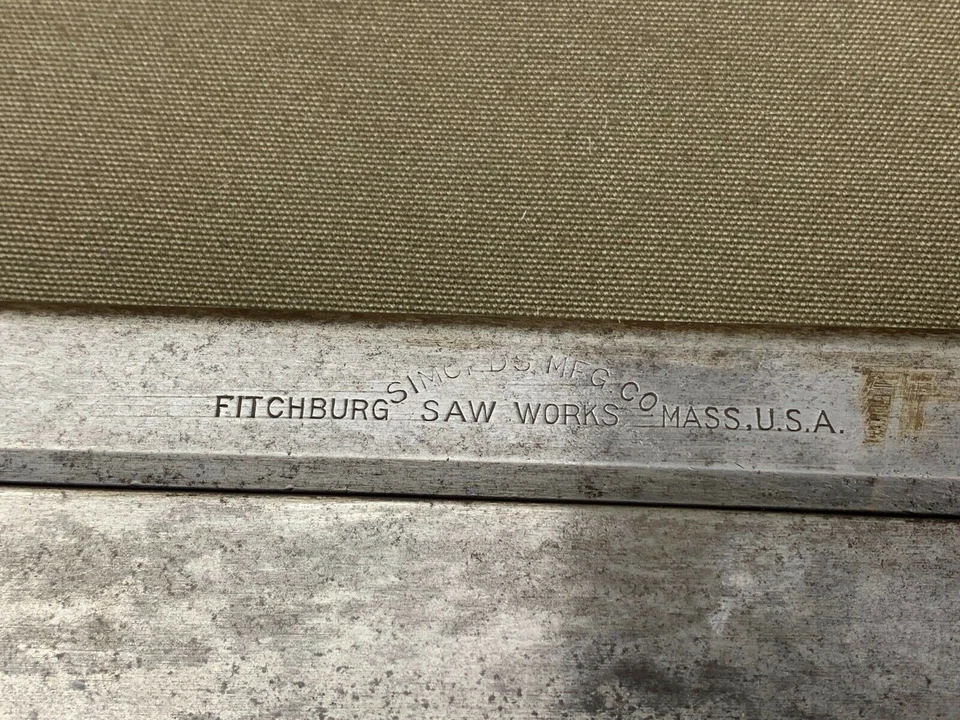 SYMONDS MITRE SAW MADE FOR MILLERS FALLS  26" X 6" - Image 4 of 4