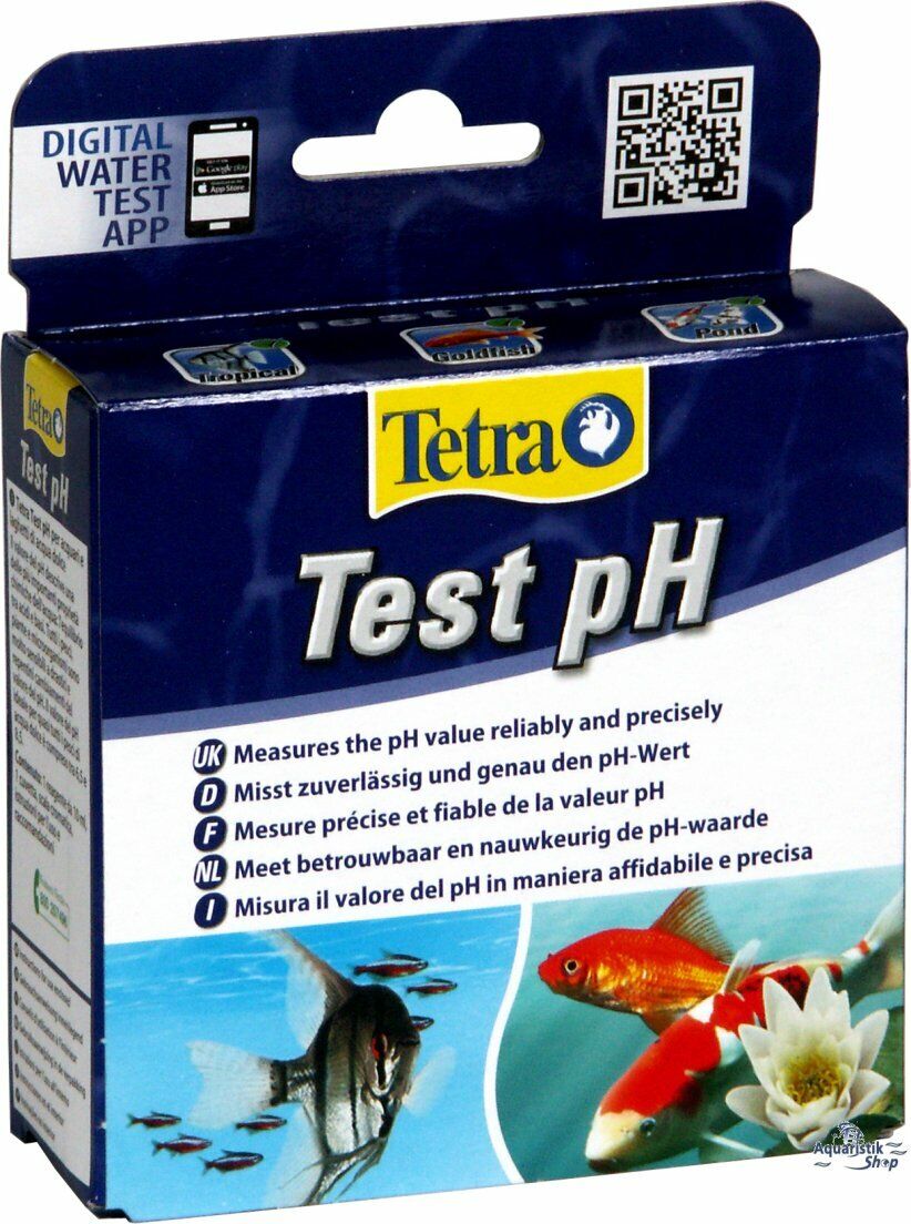 Tetra - Test et Contrôle de la Valeur pH Test Ph pour Aquarium d'Eau Douce