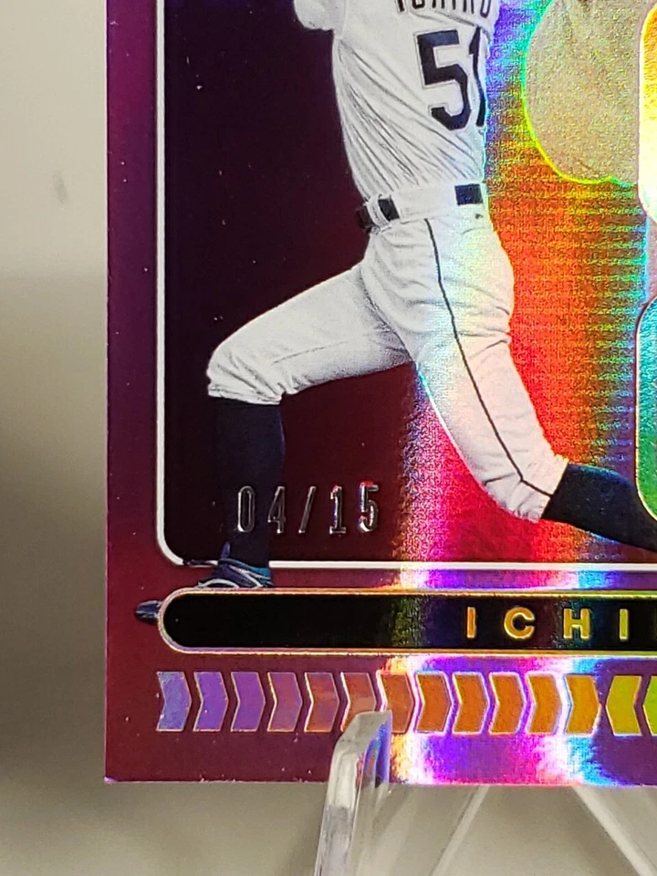 2020 Panini Absolute Heroes Materials ICHIRO Suzuki /15 Seattle Mariners SEE PIC - Image 2 of 4