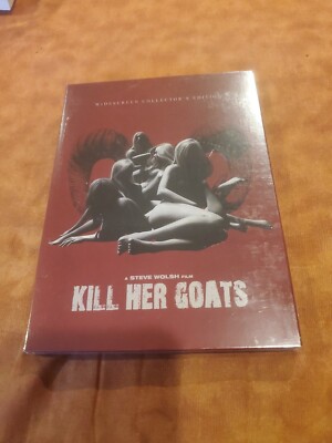 Kill Her Goats (2023) Bluray DVD Widescreen Collector s Edition Kane Hodder NEW 