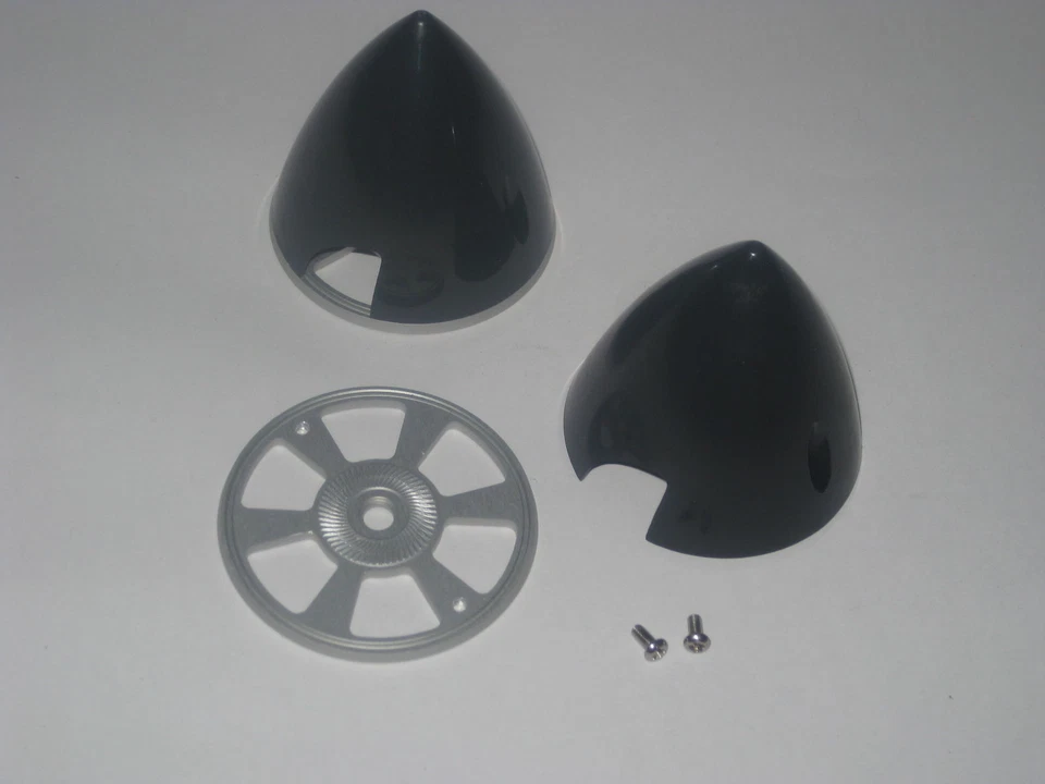 Spinner 38-82 mm 2 Blatt Weiss Rot oder Schwarz in 1a Qualität Gröse Wählbar - Bild 3 von 3