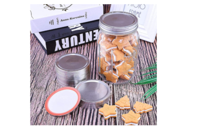100 Pcs Regular Mouth 70mm Canning Lids - Leak Proof & Reusable Mason Jar Lids