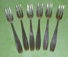 Kuchengabeln 6 Stk.  --- BSF Platura  90 --- Modell 'Iris'