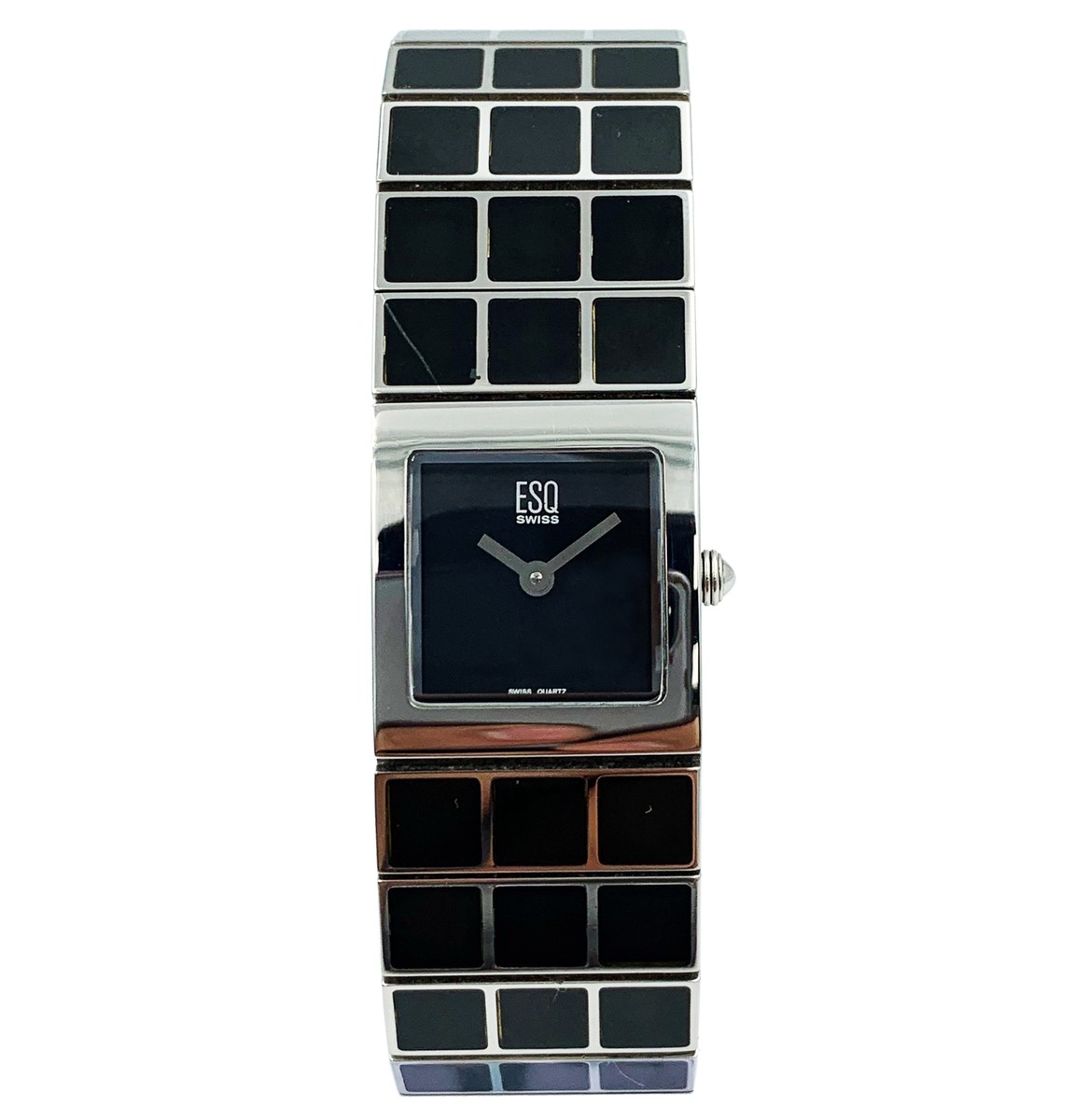 ESQ Movado Roxanne Ladies Watch ESQ Movado Roxanne Black MOP Dial Steel Quartz Ladies Watch  main image 2