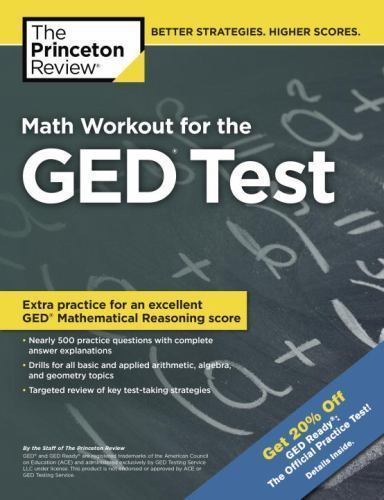 College Test Preparation Ser.: Math Workout for the GED Test by ...