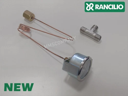 Rancilio Parts - Pressure Gauge Mod Kit, Set Ø 41mm 0-16bar for Silvia Models