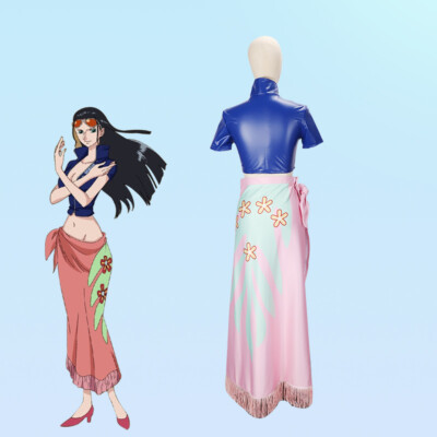 robin blue dress one piece OnePiece Nico Robin look – Dollgerie