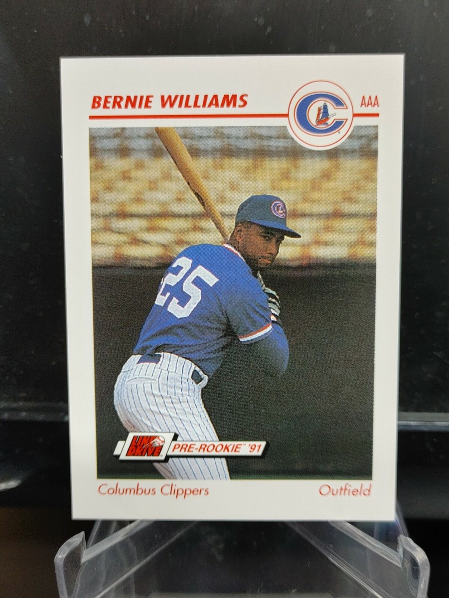 Bernie Williams RC - 1991 Impel Line Drive AAA #123 - New York