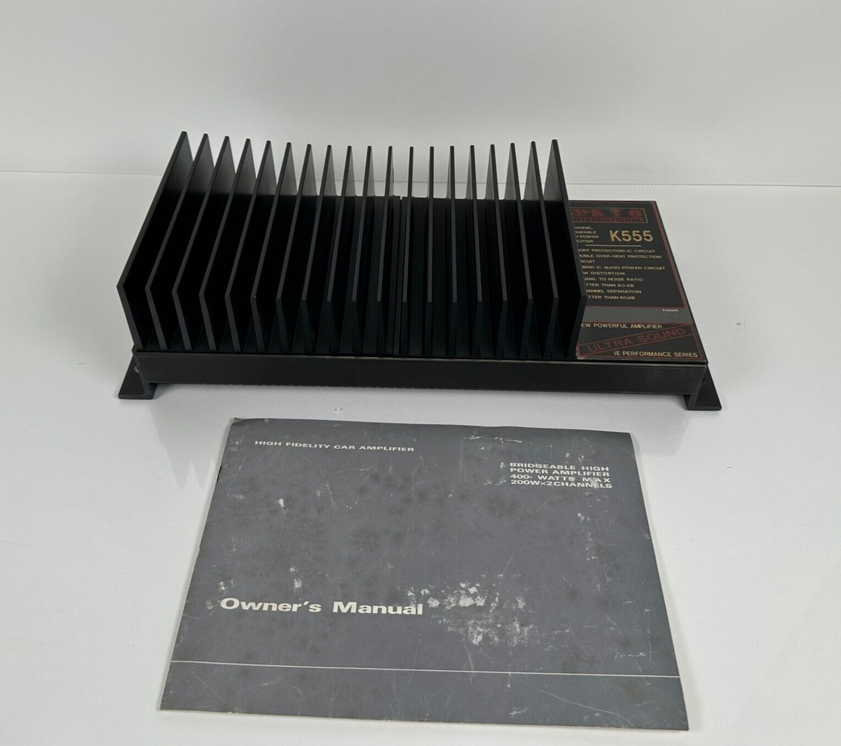 KTO International K555 Ultra Sound Car Power Amplifier | eBay