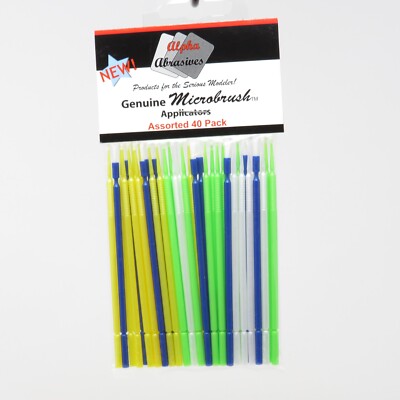 Alpha 1400 Microbrush Ultrabrush Assorted Applicator Pack Micro Brush Detailing