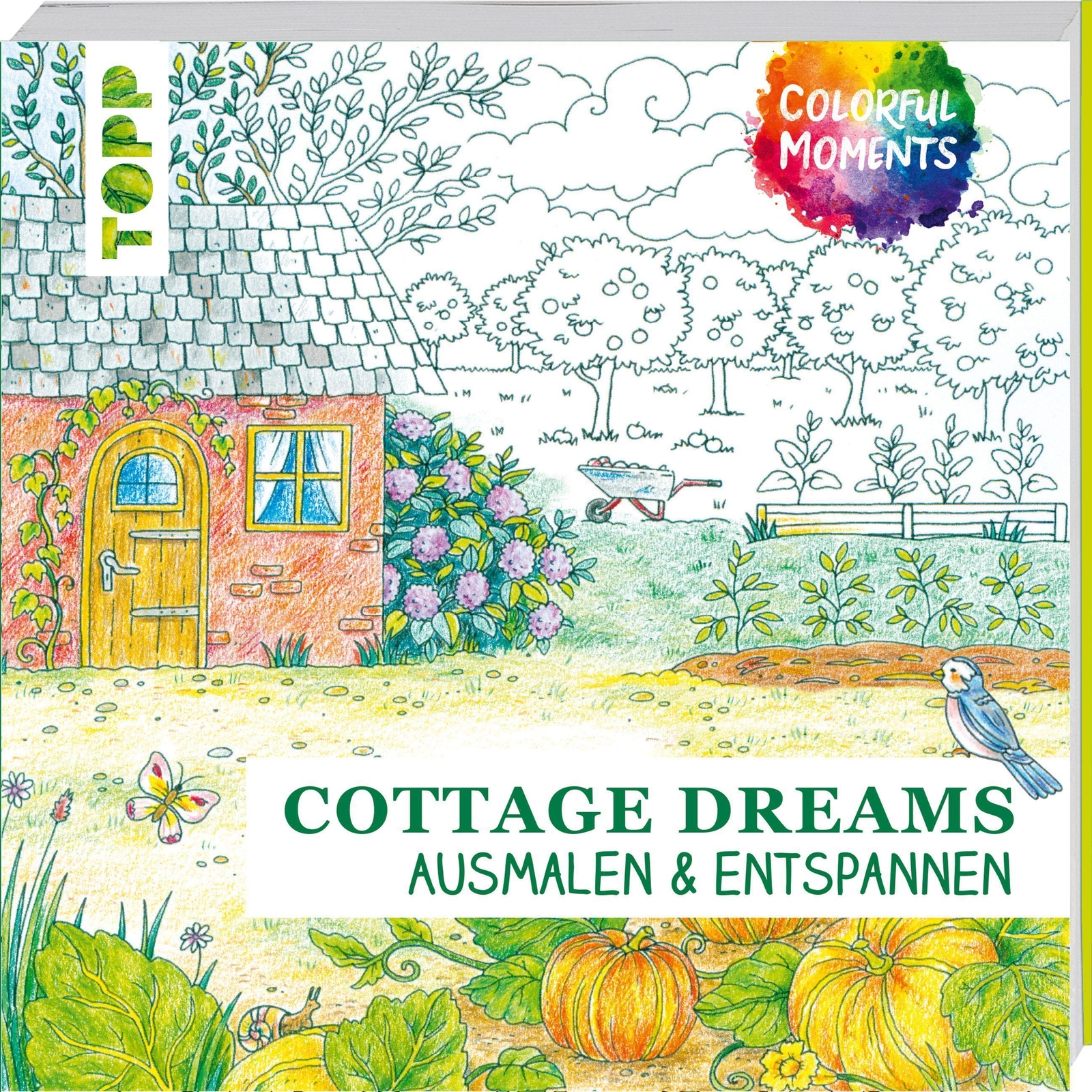 Thumbnail - Colorful Moments - Cottage Dreams Ursula Schwab 9783772447488