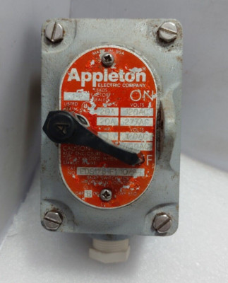 Appleton Electric EDS175-F1 Drehschalter 1-P