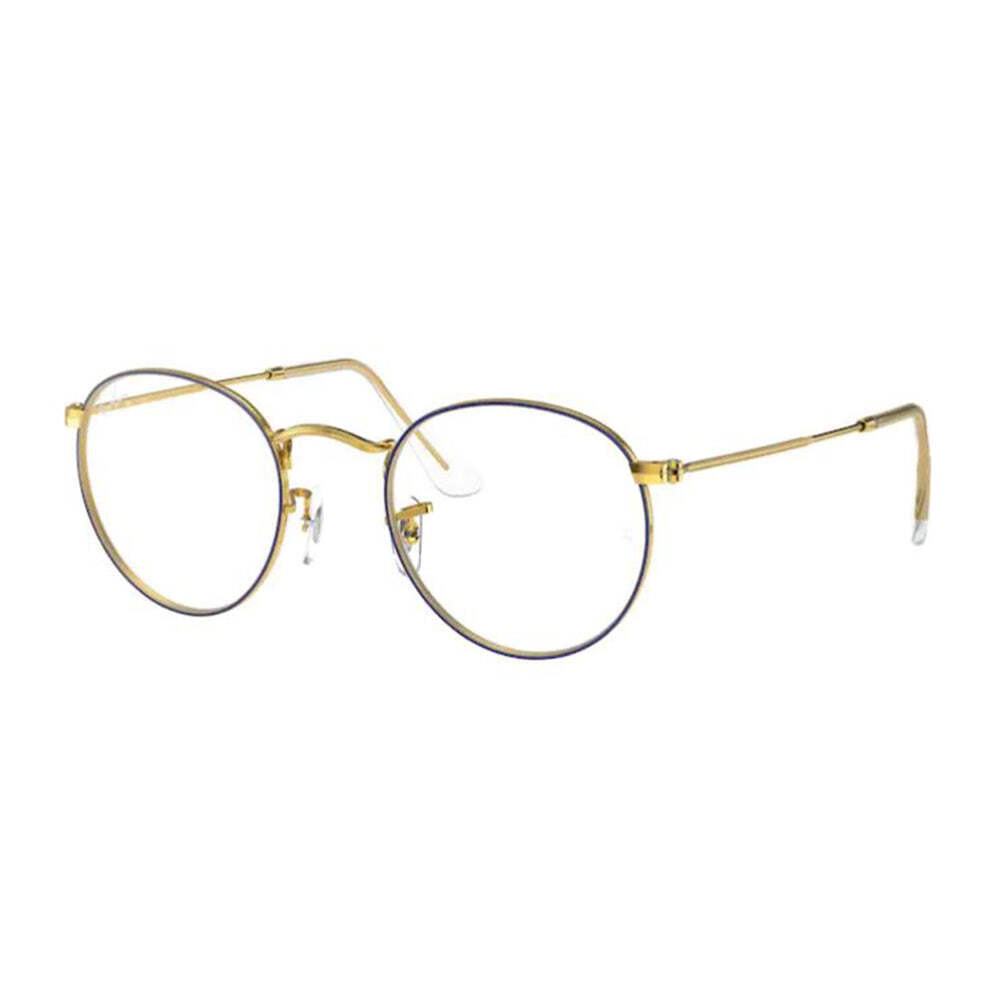 Reading Glasses Ray Ban 3447 3105 Blue On Legend Gold 47 21 145 + Hoya Lens-image