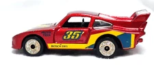 Vintage 1983 Matchbox Diecast Red Porsche 935 #35 Auto Tech Bosch BBS 1:57 Scale