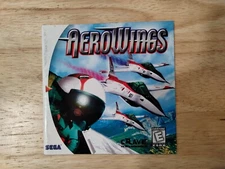 Aeowings Sega Dreamcast Instruction Manual Only