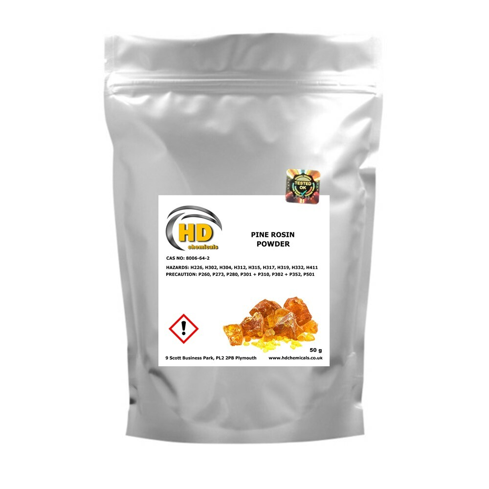 50g Natural Powdered Pine Resin / Rosin Colophony for gymnastics ballet Free PP