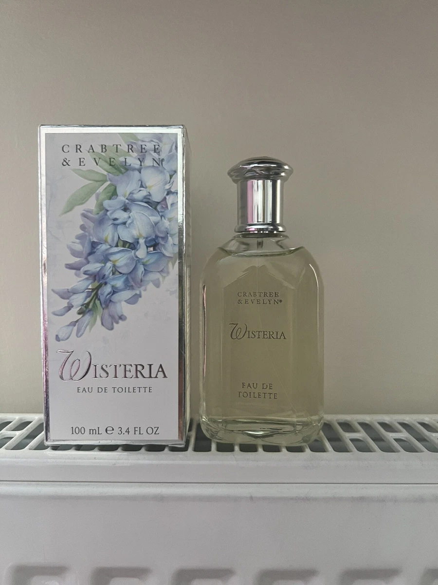 Crabtree And Evelyn Wisteria Eau De Toilette 100mls Rare and discontinued New