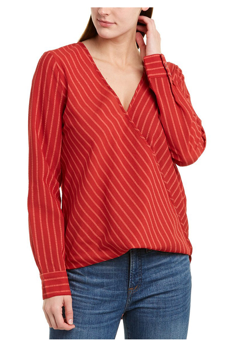 bcbg red top