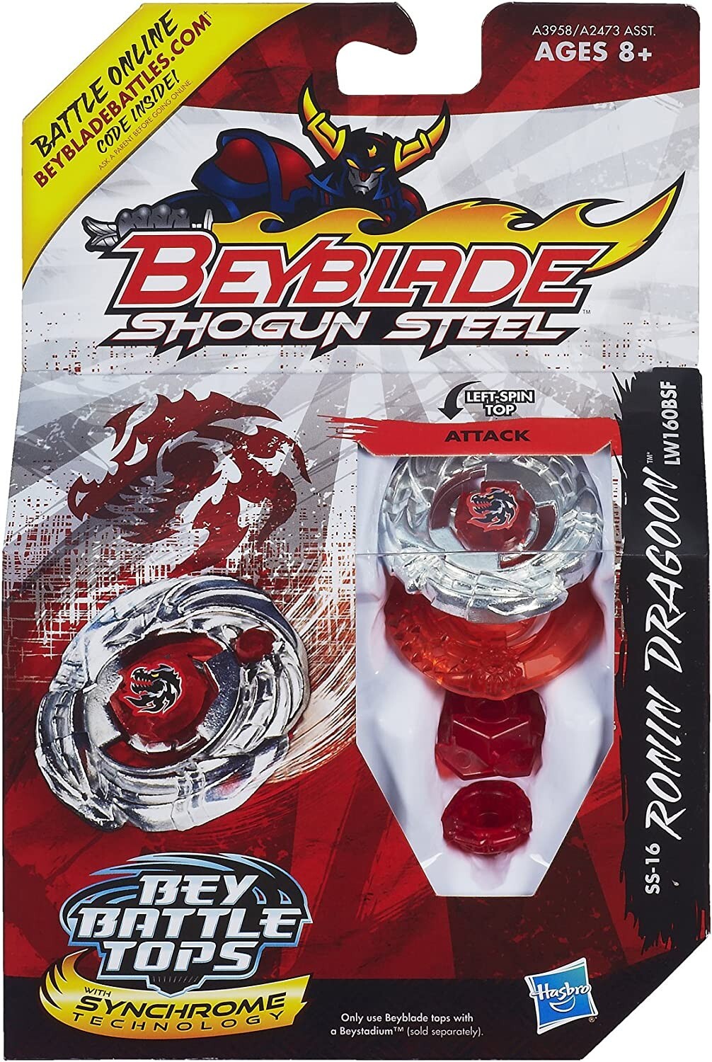 Beyblade Shogun Steel Ronin Dragoon Beast