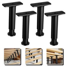 4 Pcs bed frame center support Floor Bunkie Board King Adjustable Bed Support