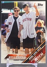 2016 Topps Update #FP-2 JAKE GYLLENHAAL Boston Red Sox First Pitch