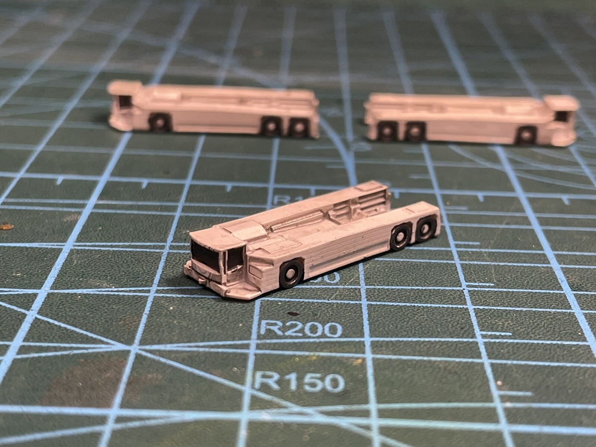 1:400 GSE for Airport diorama - Goldhofer AST-1X 6x6 1:400 GSE for Airport diorama - Goldhofer AST-1X 6x6