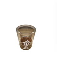 M&M's World Brown Character Poses Shot Glass New
