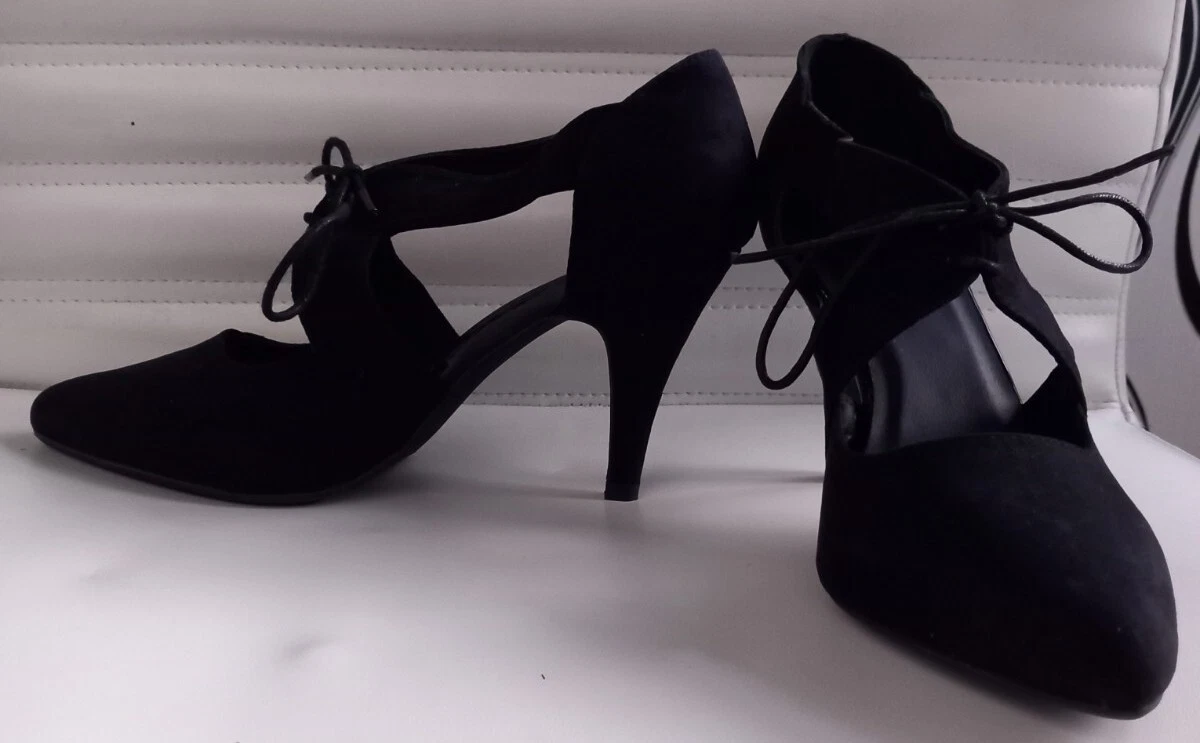 Ladies M CO Black Shoes Size 7 new eBay