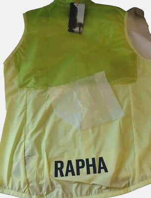 Rapha PRO Team Insulated Gilet Yellow SLN Size Medium Latest NEW With Tags