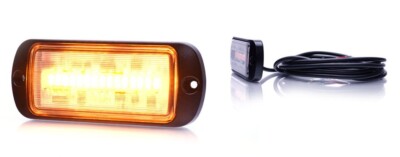 LED Amber Strobe Recovery Flashing Grille Lamp Truck Beacon Light 12V 24V Beacon