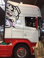 SCANIA LKW Svempa Griffin Aufkleber Decal Grafik. Paar *jede Farbe