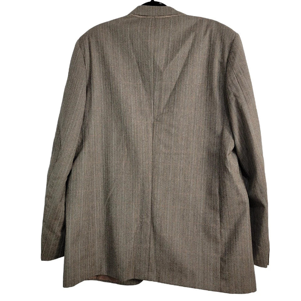 Gucci Wool Suit Vintage 1970s 80's Wool Suit Set Blazer Pants Size XL Mens - Image 4 of 4