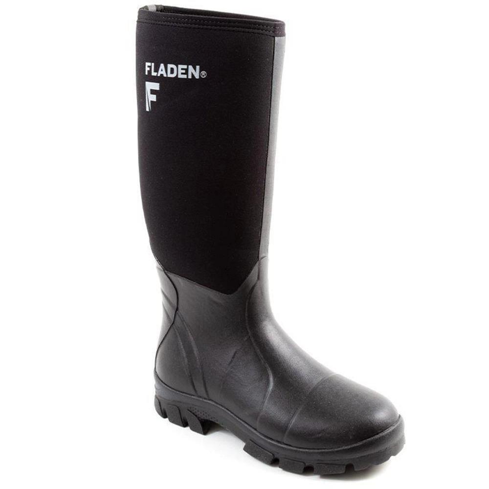 Fladen Auténtico Rubber / Neopreno Botas Talla 43-47 Termo Zapatos