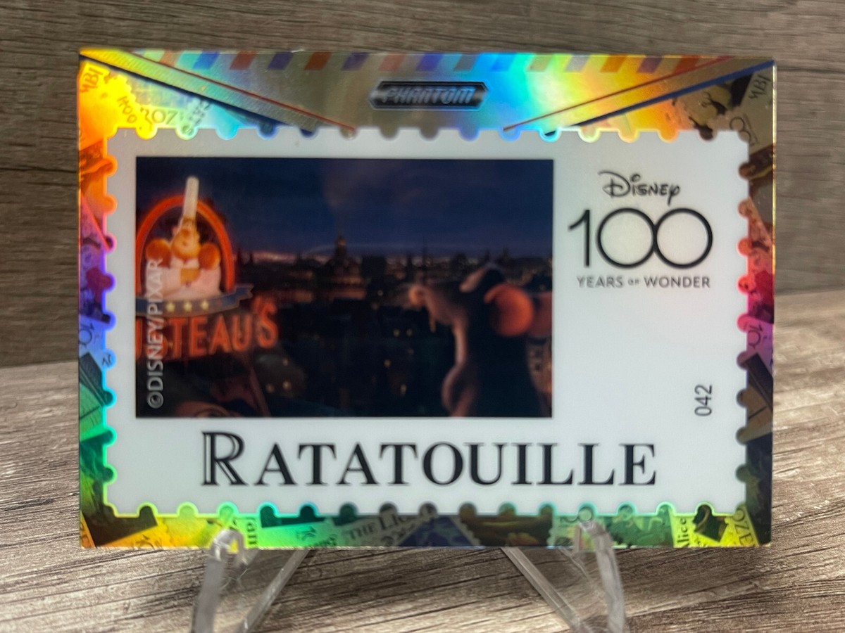 2023 Kakawow Phantom Disney 100 RATATOUILLE Stamp Holo Silver PD