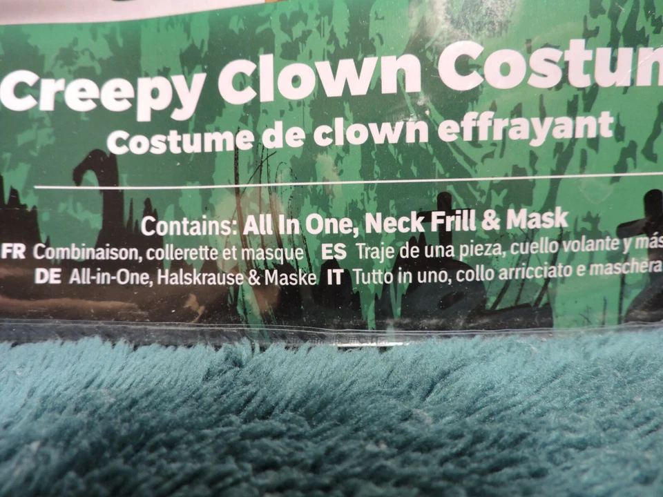 Smiffys Creepy Clown Costume Large 64004 - Image 3 of 4