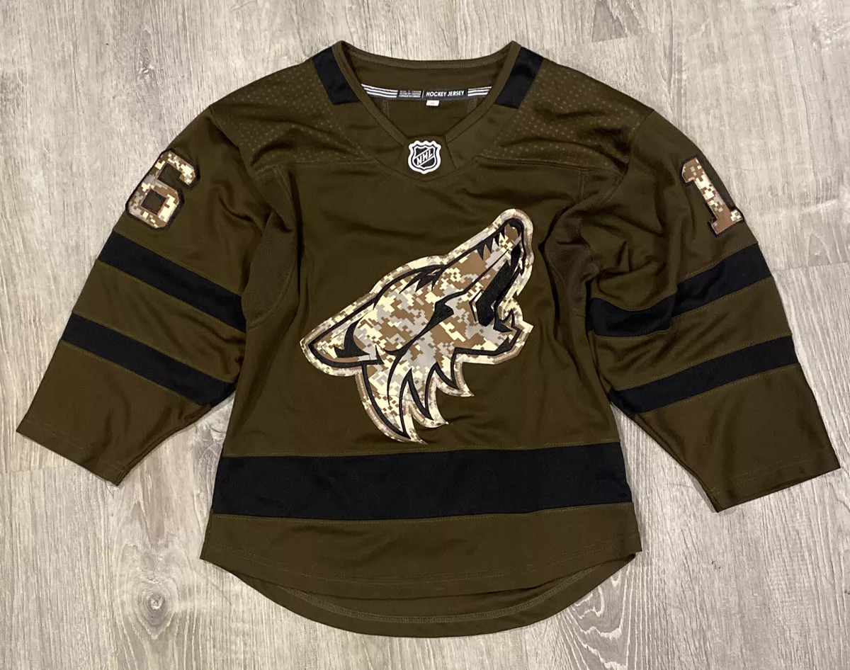 Arizona Coyotes NHL HOCKEY ROAD AWAY DESIGN Women's Cut Size Small Hockey Jersey