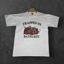 Vintage 90s Trapped in Bathurst Lobster T Shirt Fabco Canada Funny Tee M