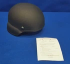 MICH Helmet IIIA Ballistic Helmet, United Shield International, Black, Large