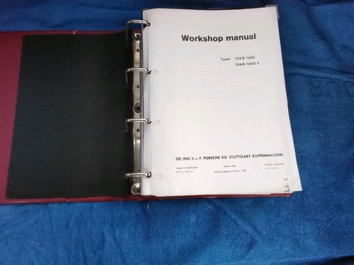 Porsche 356 B/C manual de taller - Imagen 4 de 24