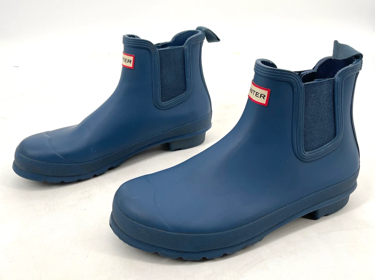 Hunter Blue Low (1-1.9 in) Heel Height Boots for Women for sale | eBay