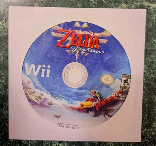 The Legend of Zelda: Skyward Sword (Wii) Disc In Sleeve