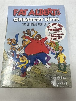 Fat Albert s Greatest Hits DVD 4-Disc Set | 20 Episodes NEW Sealed (2004)