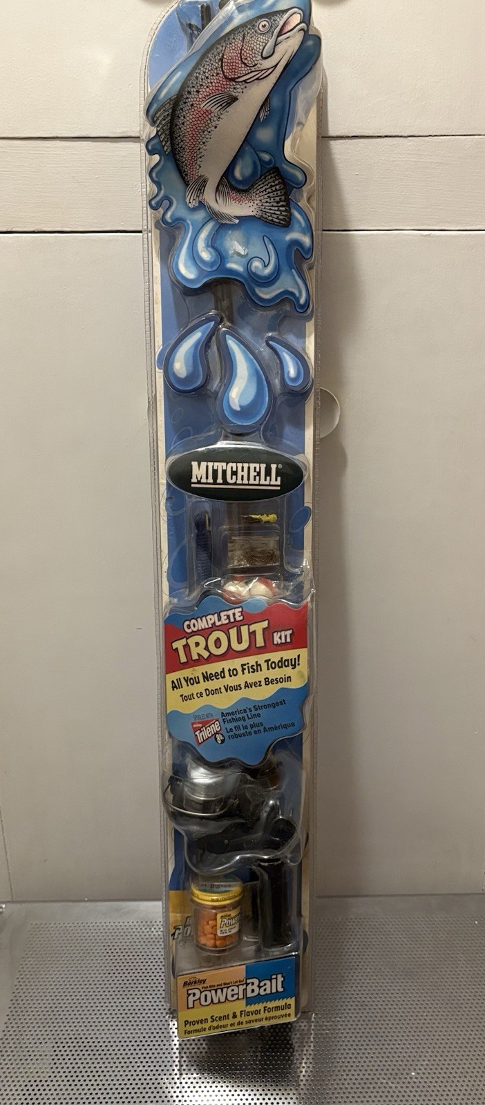 NEW MITCHELL M200 TROUT KIT FISHING ROD REEL TACKLE TRILENE 