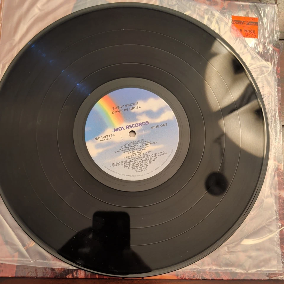 BOBBY BROWN - DON'T BE CRUEL LP VINYL Original MCA RECORDS 1988  HYPE LABEL - Imagem 4 de 4