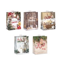 Weihnachten 10 Geschenktaschen Sortiert Medium A5 UVP 19,50€ Merry Christmas