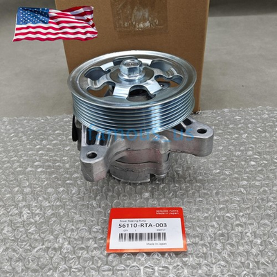 #ad OEM Power Steering Pump w Pulley For 2002 2011 Acura Honda CR V 2.4L OEM $184.58