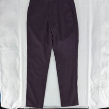 Uniqlo Plum Colored Pull On Dress Pants